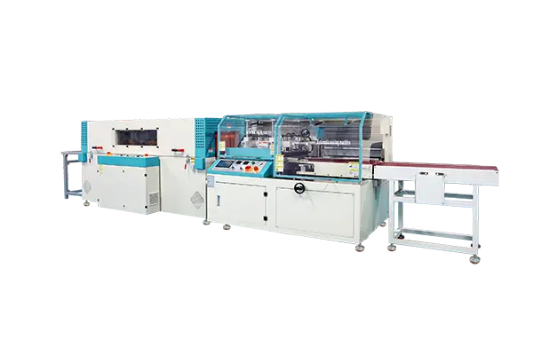 5545+5030 sealing cutting shrinking machine