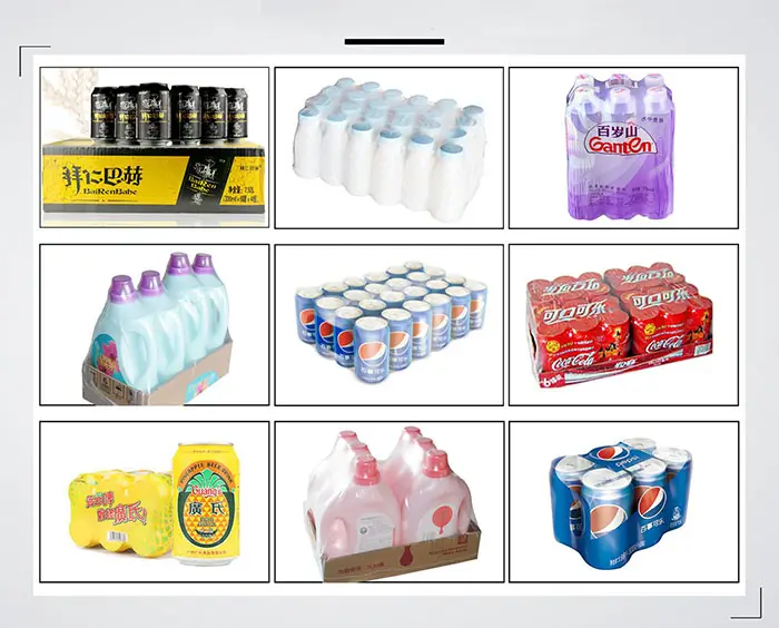 Application of sleeve shrink wrap machine