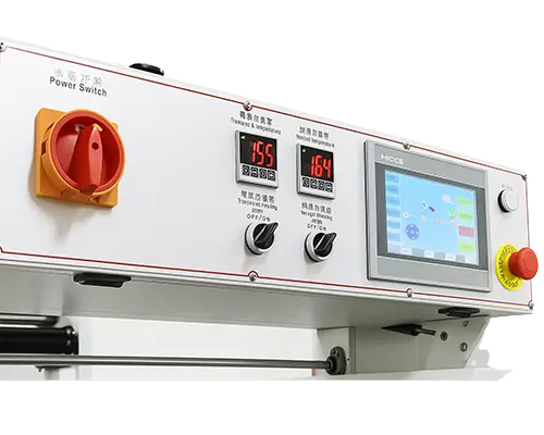control panel of L bar sleaer TY5545