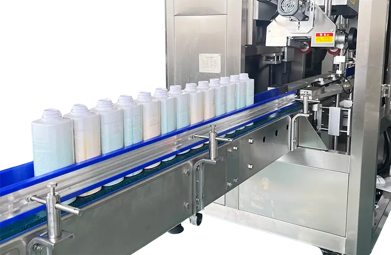 sleeve labeling machine for bottles