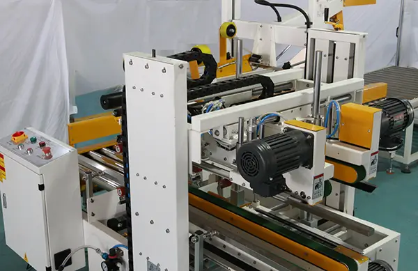 automatic case sealing package line