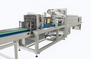 DLL-450A shrink bundler with TY5030 Heat shrink tunnel