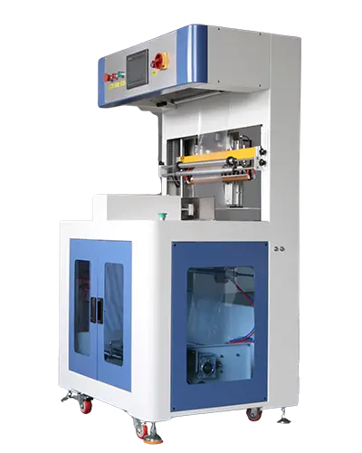 TY-P500 semi automatic sleeve wrapper side view