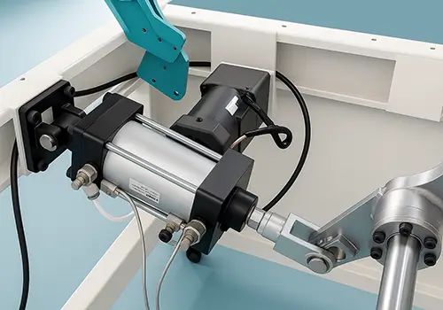 cylinder-driven L bar sealer