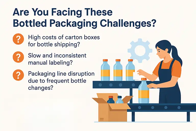 shrink wrap machine for bottles-problems you might have encountered