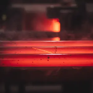 열풍 가열 터널의 가열 튜브