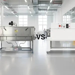 steam heat tunnel vs hot air shrink tunnel