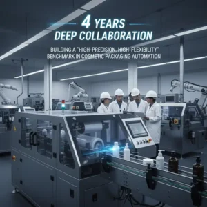 4 years deep collaboration with cosmetic company