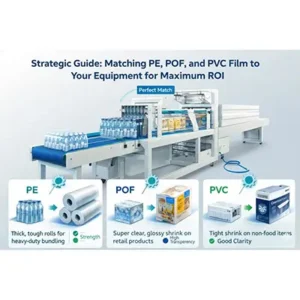 POF VS PE VS PVC film option