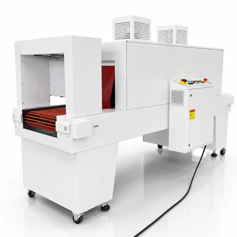 heat tunnel for PE film right side view